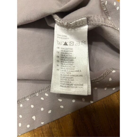 H&M Basic Tank Bodycon Dress Womens Size XS Spotted Knit Sleeveless Gray - Picture 4 of 6